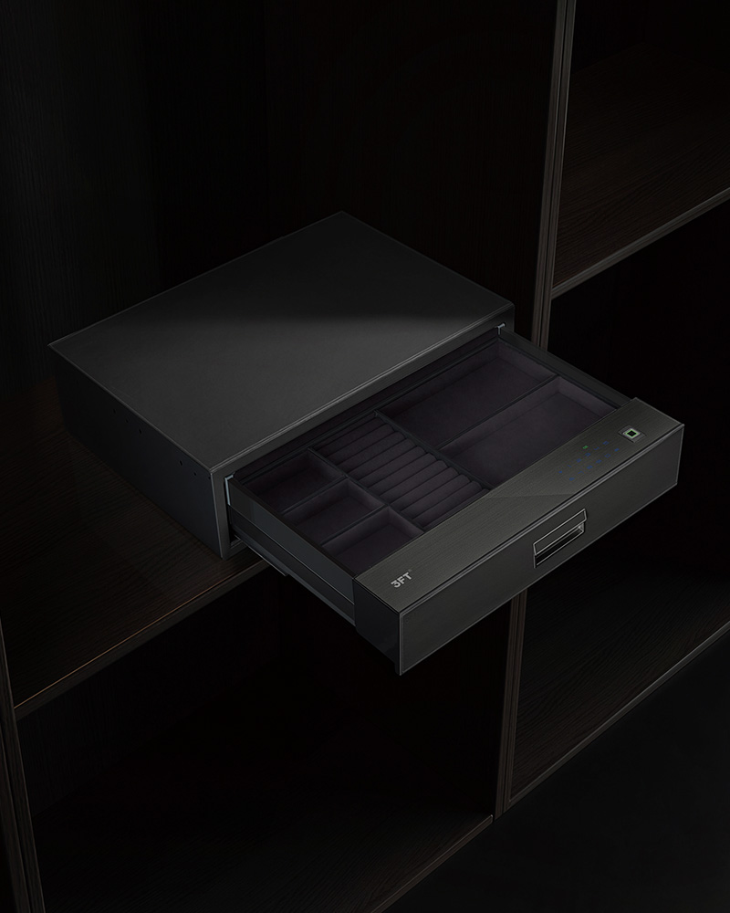 Leather Drawer Safe 9.512