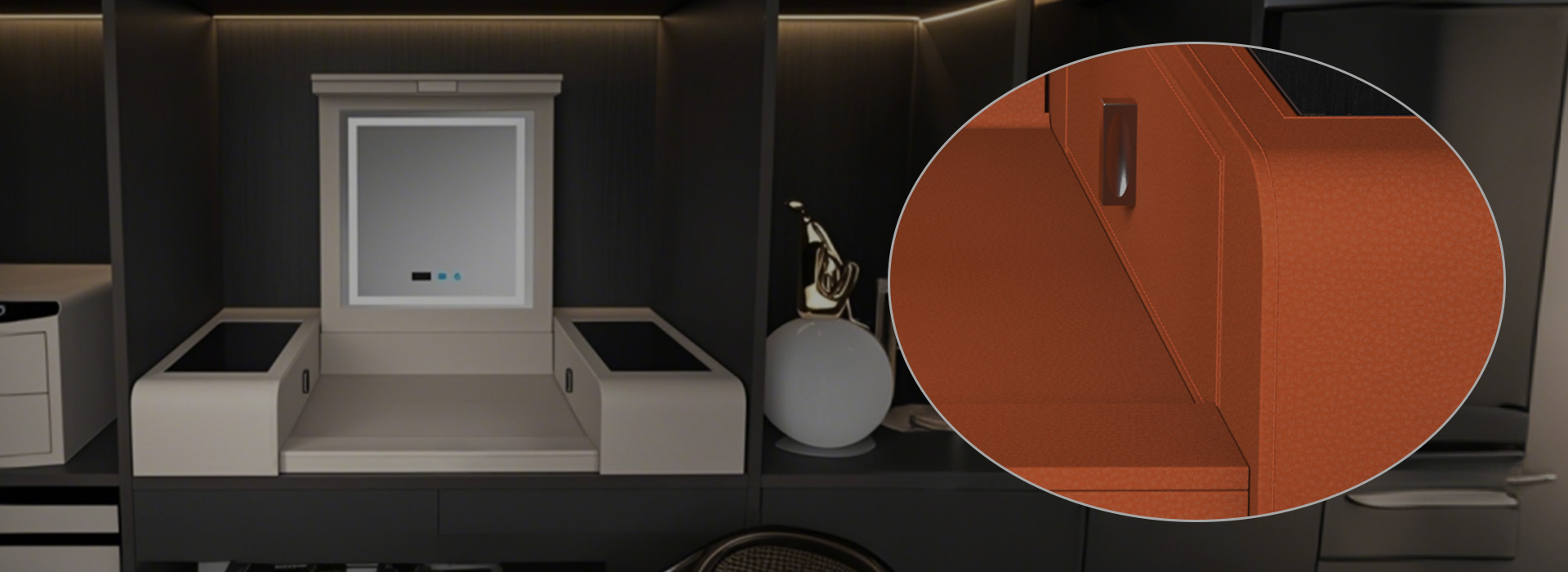 Leather-top dressing table 9.831