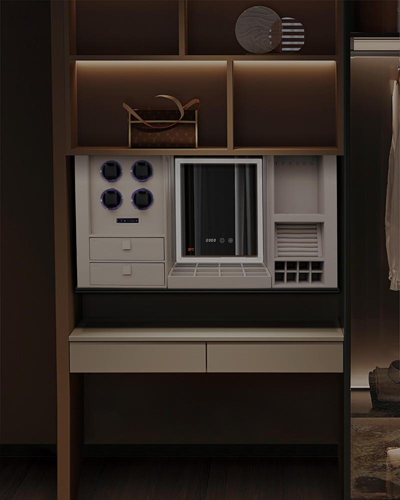 Lifting Jewelry Box 9.701 (Cabinet Drop-down Model)