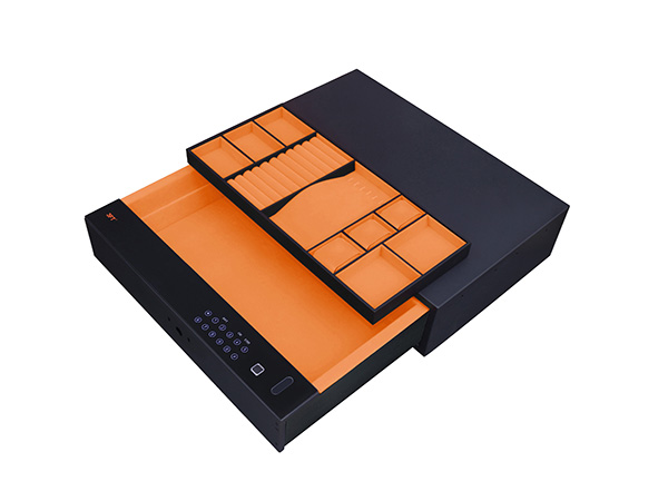 Biometric Safe Drawer 9.372 662 Orange
