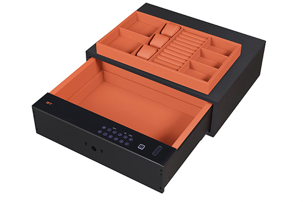 Biometric Safe Drawer 9.373 562 Orange