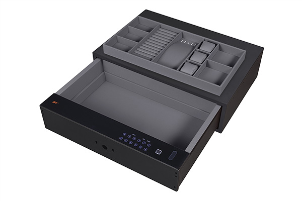 Biometric Safe Drawer 9.373 662 Gray