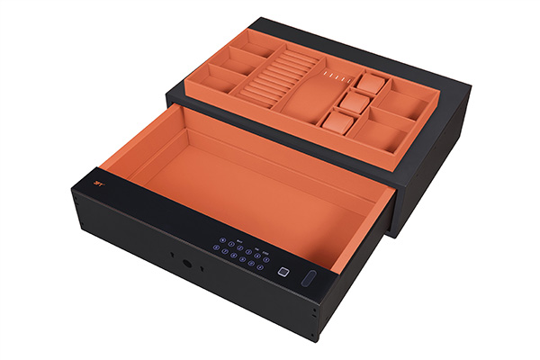 Biometric Safe Drawer 9.373 662 Orange
