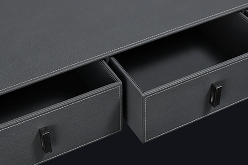 Deluxe 3-Layer Watch Winder 9.833 Features Leather Drawer