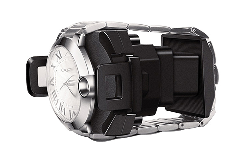 Deluxe Watch Winder 9-801 Features Watch holder