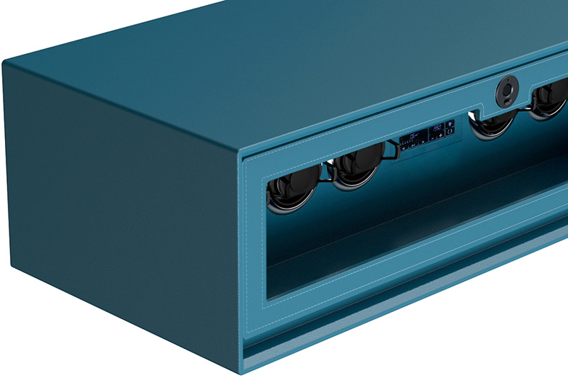 Deluxe Watch Winder 9-801 Features Watch Winders Cabinet