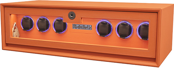 Deluxe Watch Winder 9-801 Simulated Leather C029