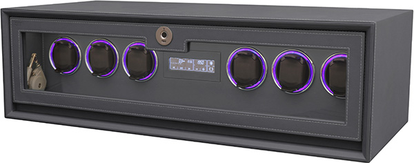 Deluxe Watch Winder 9-801 Simulated Leather C031