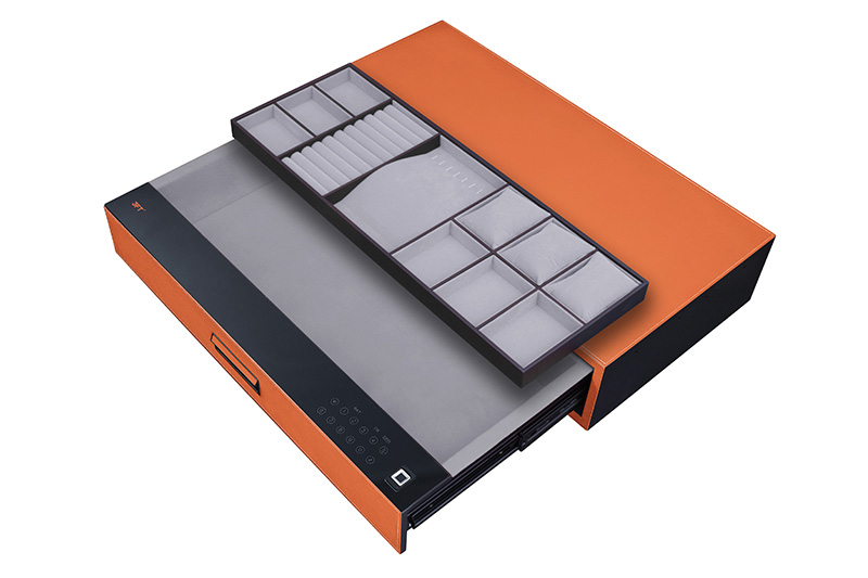 Leather Drawer Safe 9.532
