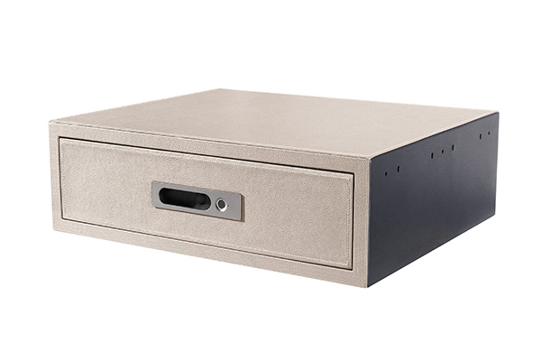 Leather Drawer Safe 9.545 Color 480 Off White