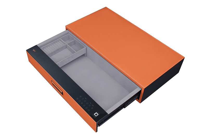 Leather Drawer Safe 9.545