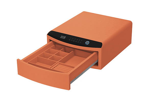 Leather Jewelry Organizer 9.121 9.121-1 Orange