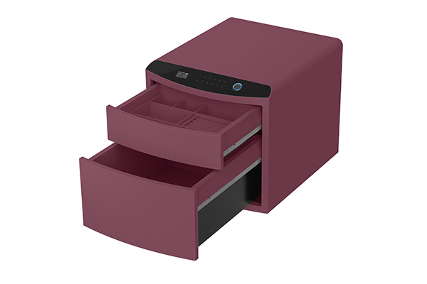 Leather Jewelry Organizer 9.121 9.121-2.5 Wine Red