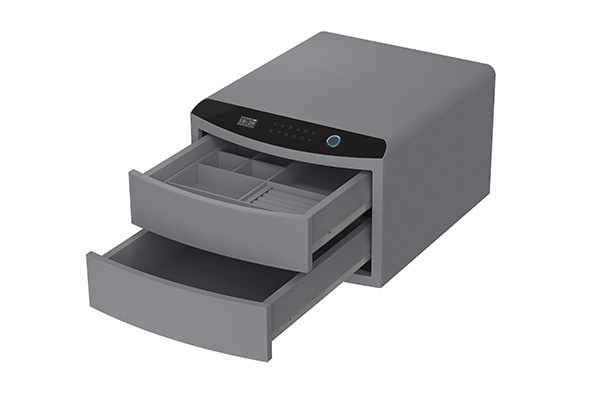 Leather Jewelry Organizer 9.121 9.121-2 Gray