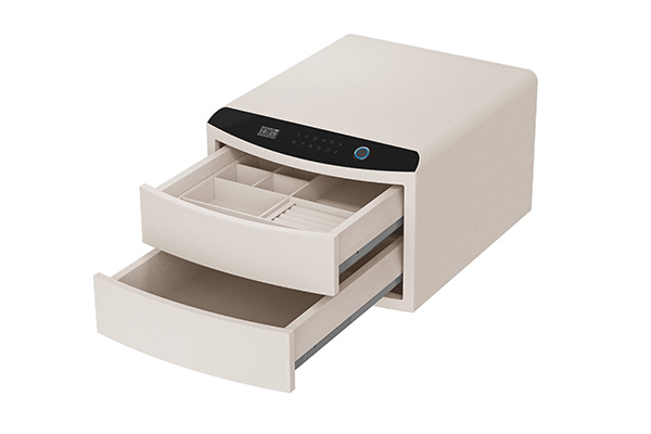 Leather Jewelry Organizer 9.121 9.121-2 Porcelain White