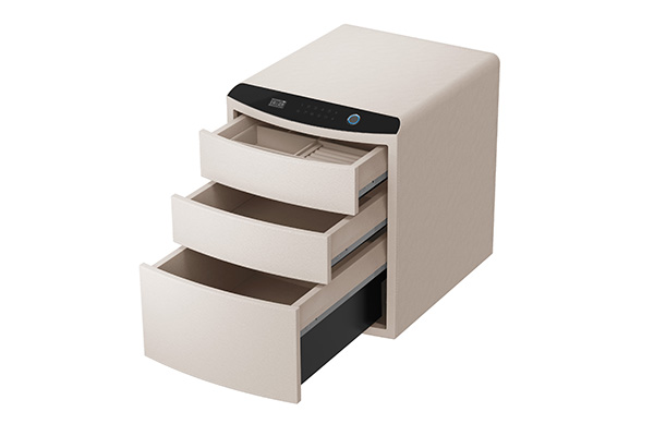 Leather Jewelry Organizer 9.121 9.121-3.5 Porcelain White
