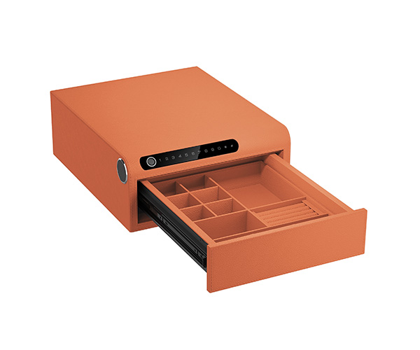 Leather Jewelry Organizer 9.125 9.125-1 Orange