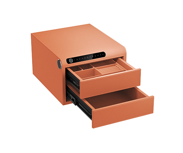 Leather Jewelry Organizer 9.125 9.125-2 Orange