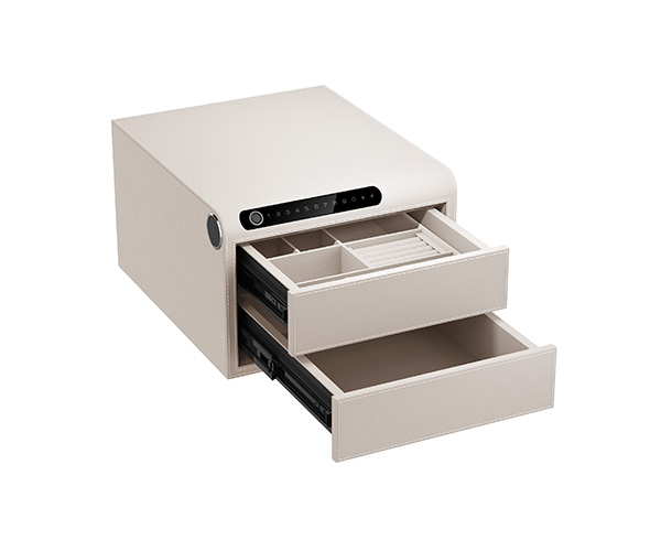 Leather Jewelry Organizer 9.125 9.125-2 Porcelain White