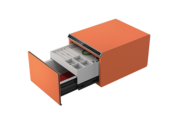 Leather Jewelry Organizer 9.126 9.126 Orange