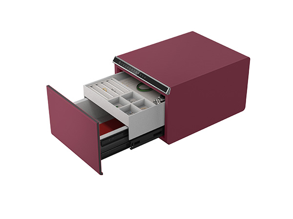 Leather Jewelry Organizer 9.126 9.126 Wine Red