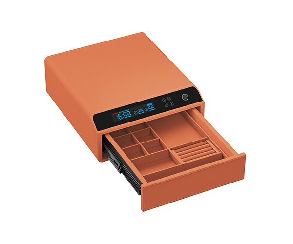 Leather Jewelry Organizer 9.127 9.127-1 Orange