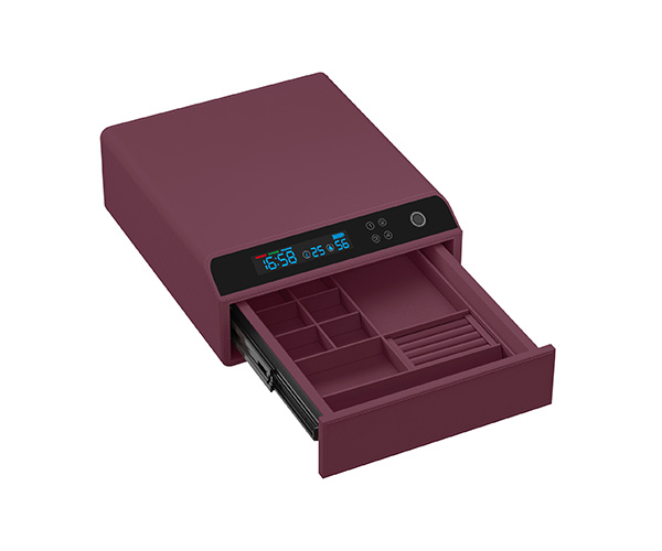 Leather Jewelry Organizer 9.127 9.127-1 Wine Red
