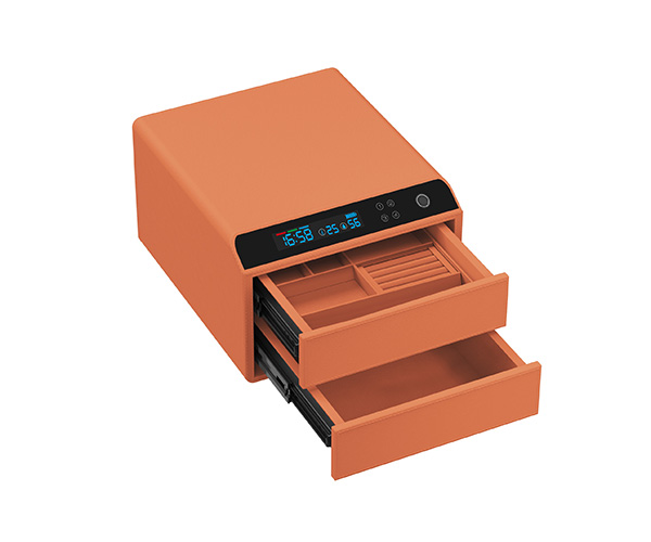 Leather Jewelry Organizer 9.127 9.127-2 Orange