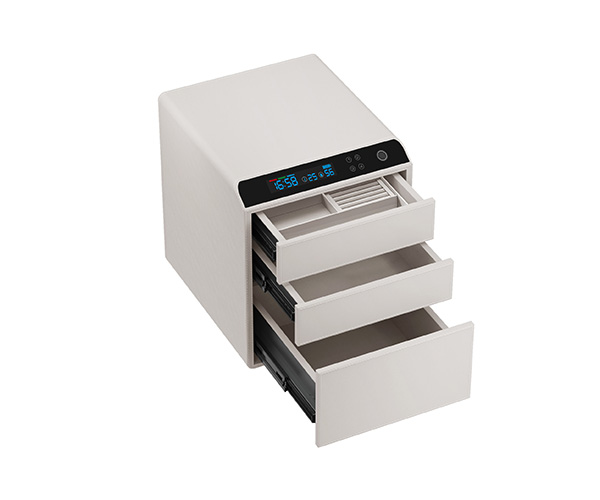 Leather Jewelry Organizer 9.127 9.127-3.5 Porcelain White