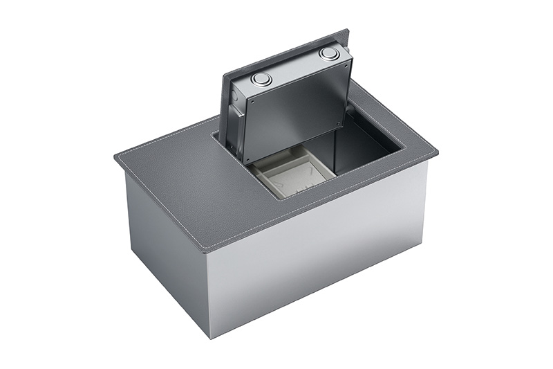 Leather Wardrobe Safe 9.611 Features Safe Box