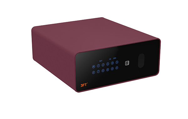 Single-layer leather drawer 9.129 9.129-350 Wine Red