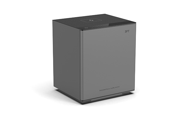 Smart Safe 9.618 9.618 Silver Gray