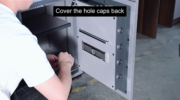 How to install concealed wardrobe safe F601 into your closet