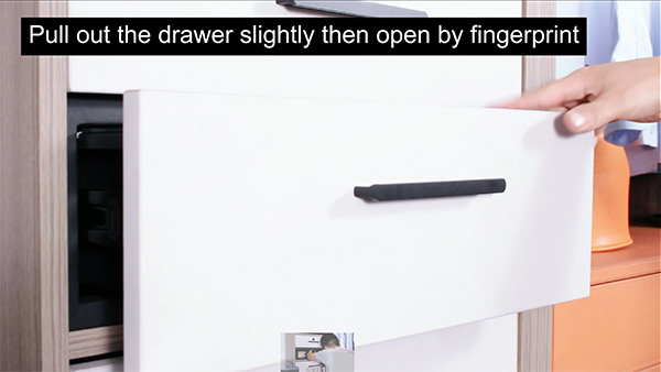 How to install D5 Series drawer safe