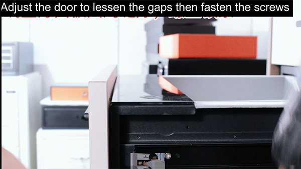 How to install D5 Series drawer safe
