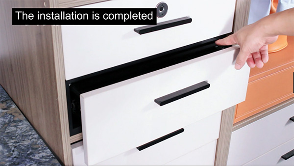 How to install D5 Series drawer safe