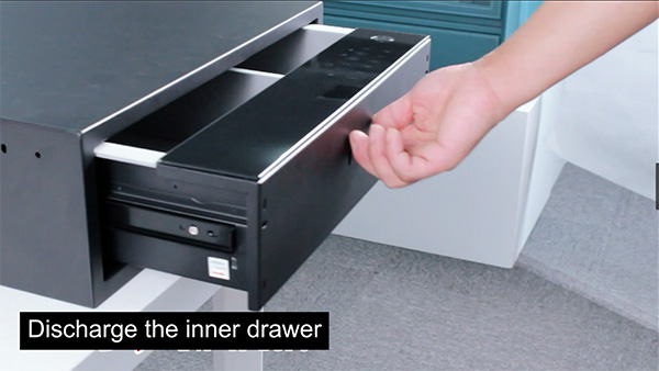 How to install D5 Series drawer safe