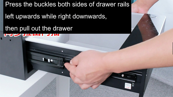 How to install D5 Series drawer safe