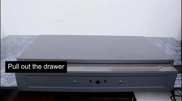 How to install deluxe safe drawer F301 into your drawer