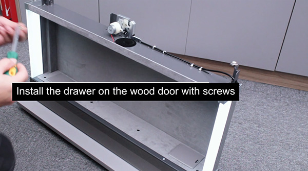 How to install deluxe safe drawer F301 into your drawer
