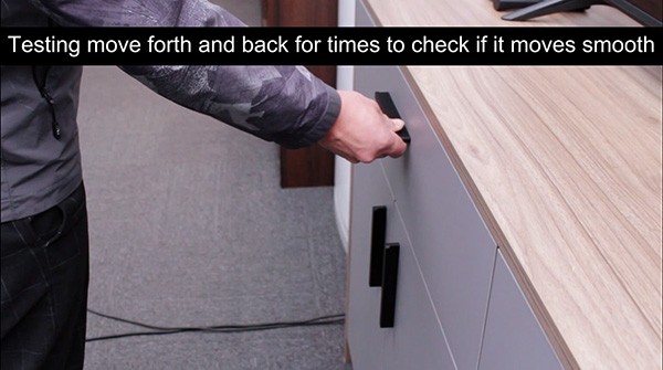 How to install deluxe safe drawer F301 into your drawer