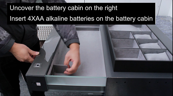 How to install deluxe safe drawer F301 into your drawer