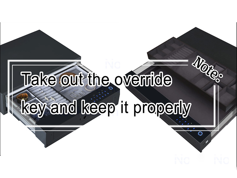 How to install deluxe safe drawer F301 into your drawer