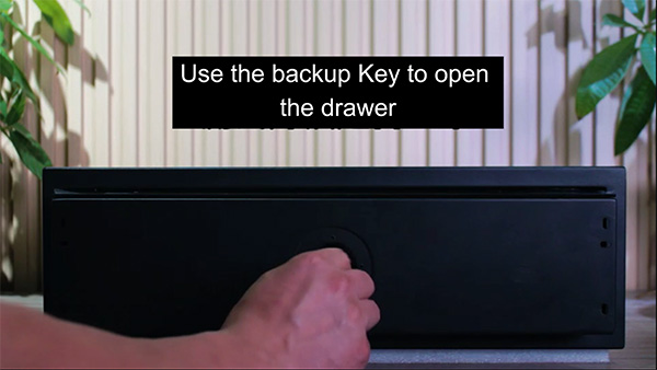 How to install drawer safe
