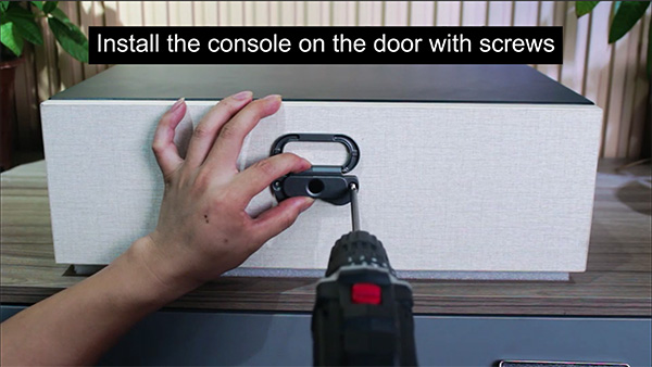 How to install drawer safe