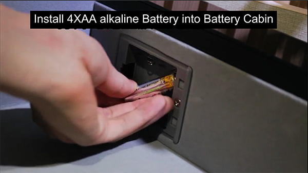How to install drawer safe