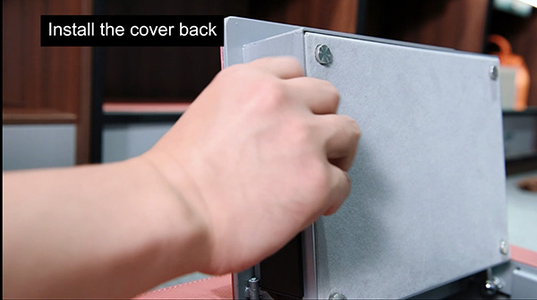 How to install leather wardrobe safe F611