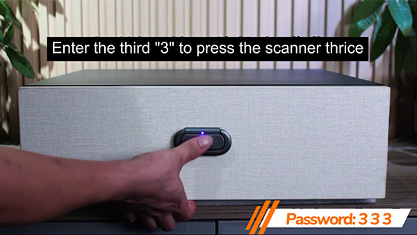 How to Set D4 Drawer Safe